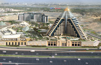 An artist’s impression of Raffles Dubai