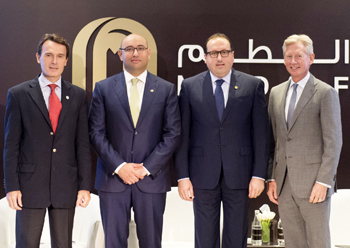 Majid Al Futtaim CEOs come together at a UAE investment press conference