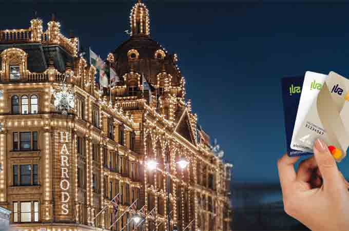 ila Bank offers customers 10pc cashback at Harrods...
