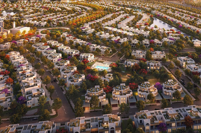 First two phases of Dubai South luxury community...