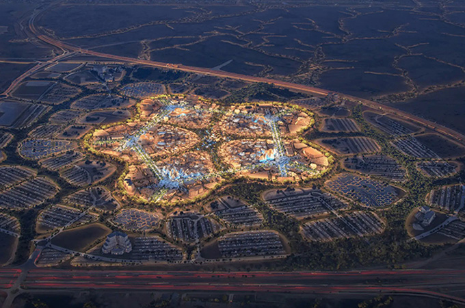Groundbreaking of Expo 2030 Riyadh country pavilions...