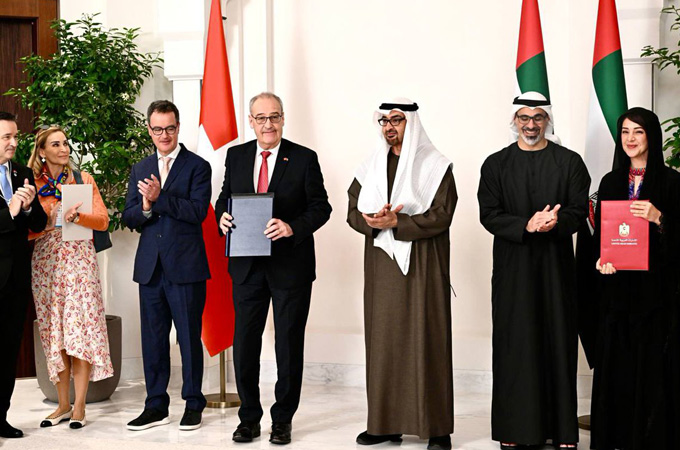 UAE, Swiss to set up committee to boost bilateral...