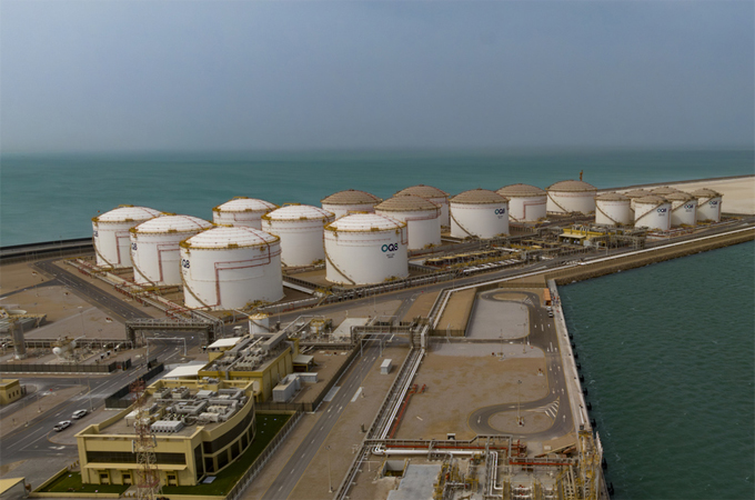 Total output of refineries in Oman increases...