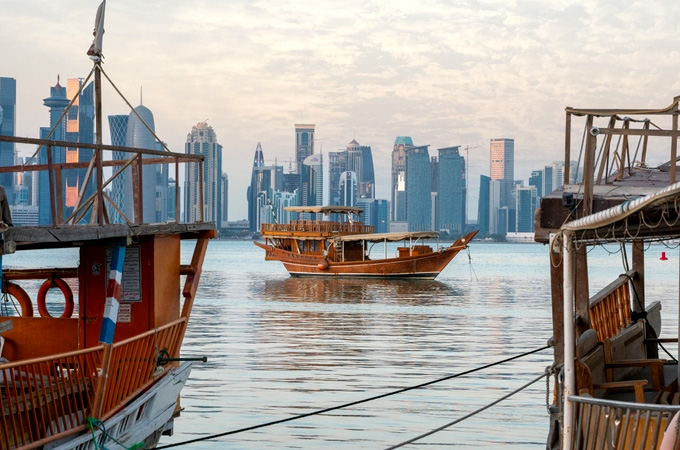Qatar announces full return of maritime navigation...