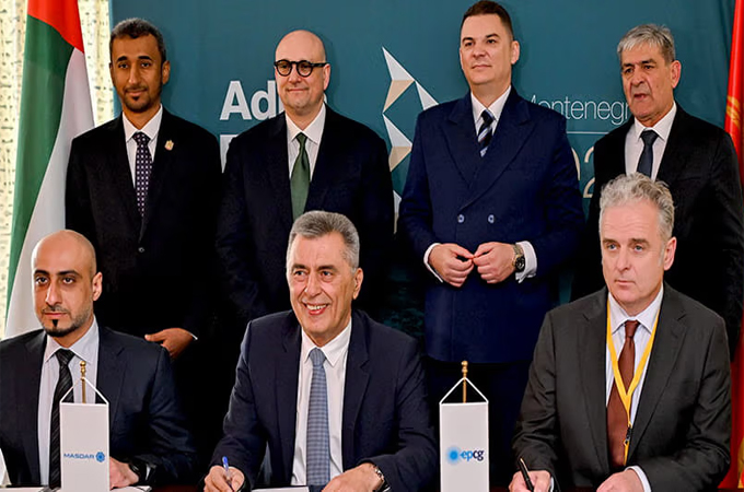 Masdar, EPCG partner on Montenegro energy security...