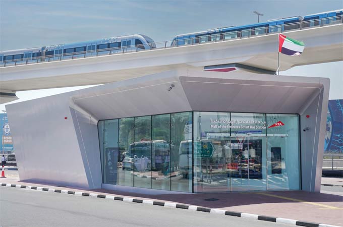 Dubai opens first smart bus station at Mall...
