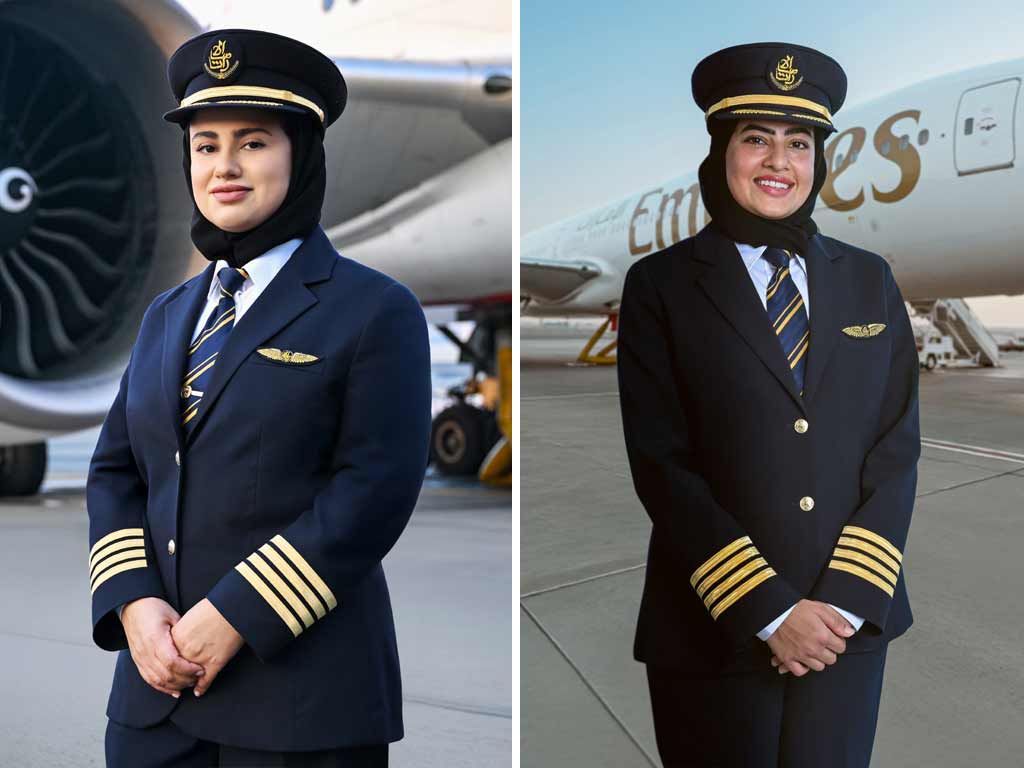 Emirates first: Two Emirati female pilots promoted...
