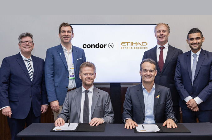 Etihad, Condor seal strategic partnership deal...