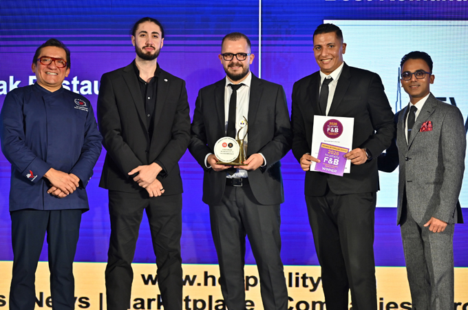 Coral Beach Resort Sharjah team recognised across...