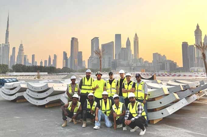 Dubai Loop work begins as production starts...