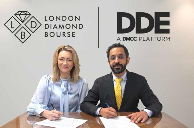 DMCC's Dubai Diamond Exchange, London Diamond...