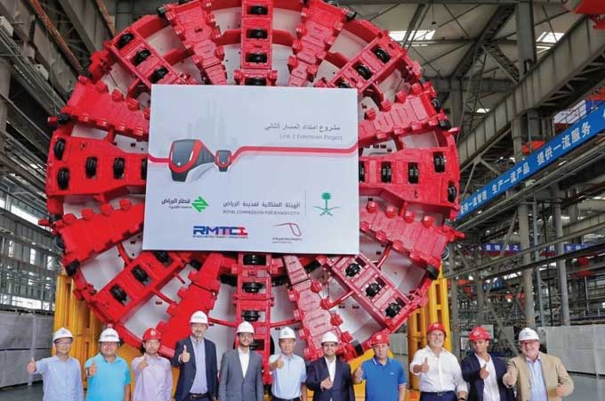 Riyadh Metro Red Line extension set for tunnelling...