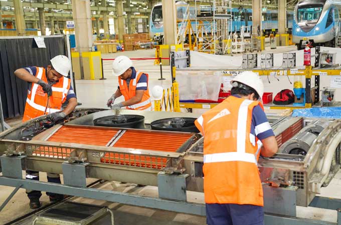 RTA overhauls AC systems in 62 Dubai Metro trains...