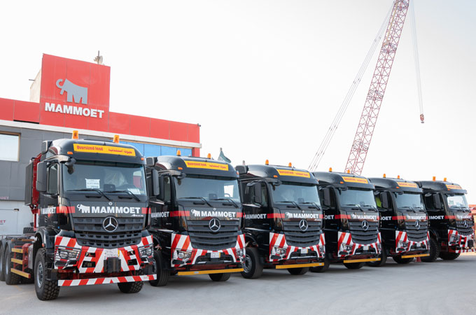 Mammoet boosts heavy lifting, transport capability...