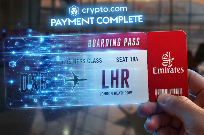Emirates rolls out Crypto.com Pay for UAE flight...
