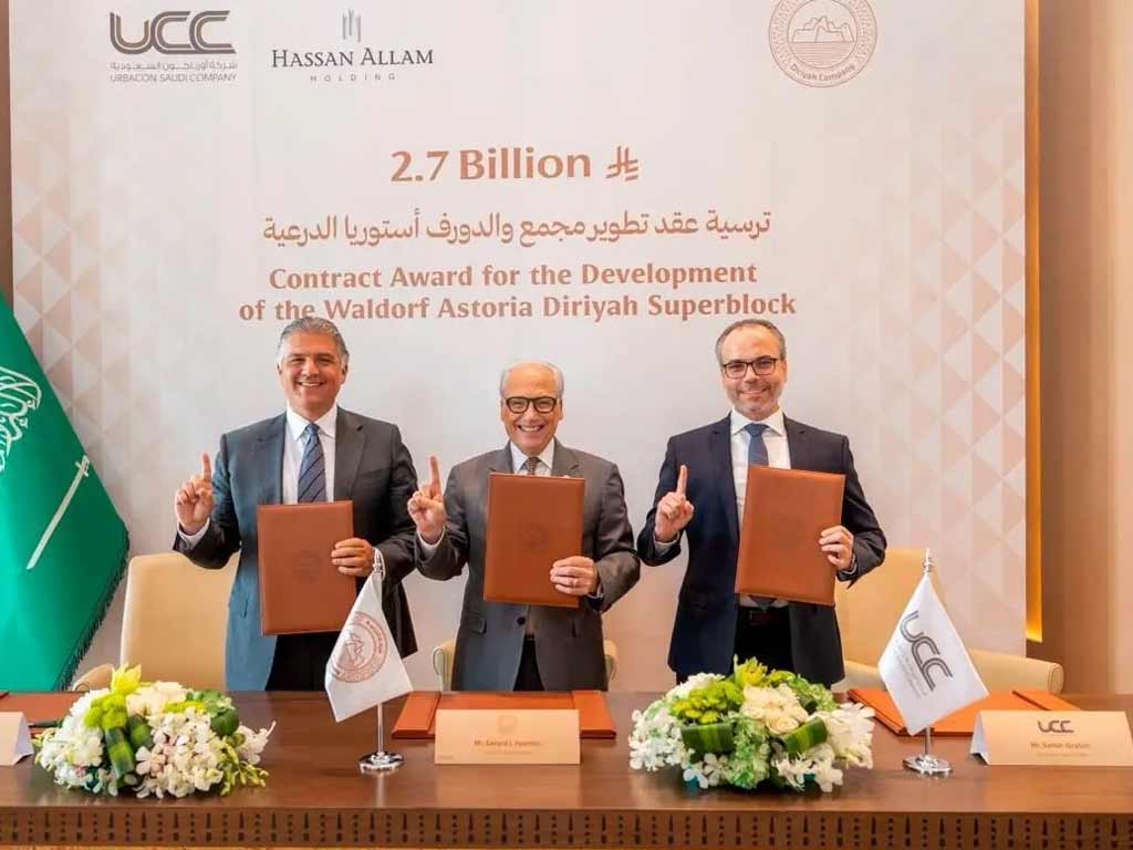 Diriyah Company awards $723m Waldorf Astoria...