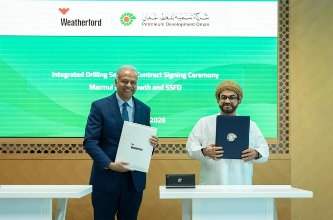 PDO signs three-year drilling deal with Weatherford...