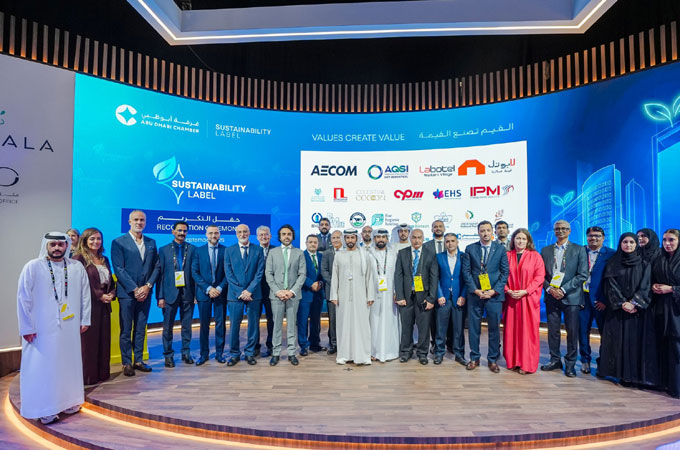 35 companies win Abu Dhabi Chamber's sustainability...