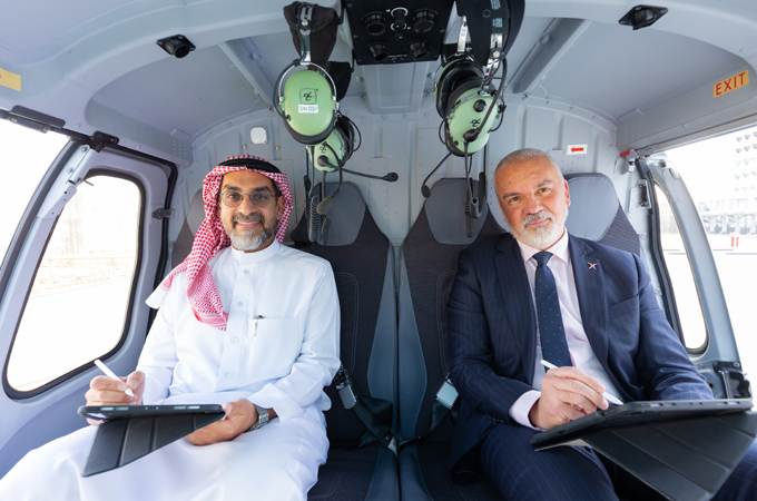 The Helicopter Company, webook.com join forces...