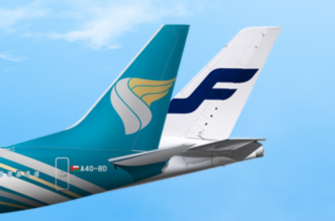 Oman Air, Finnair launch codeshare partnership...