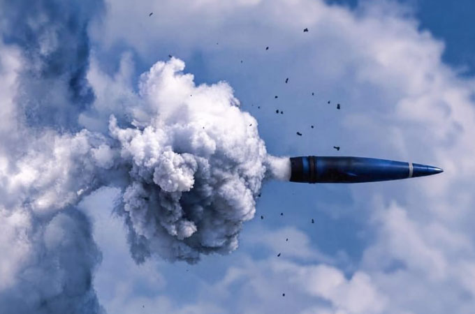 Edge test-fires UAE-designed 155mm ERFB artillery...
