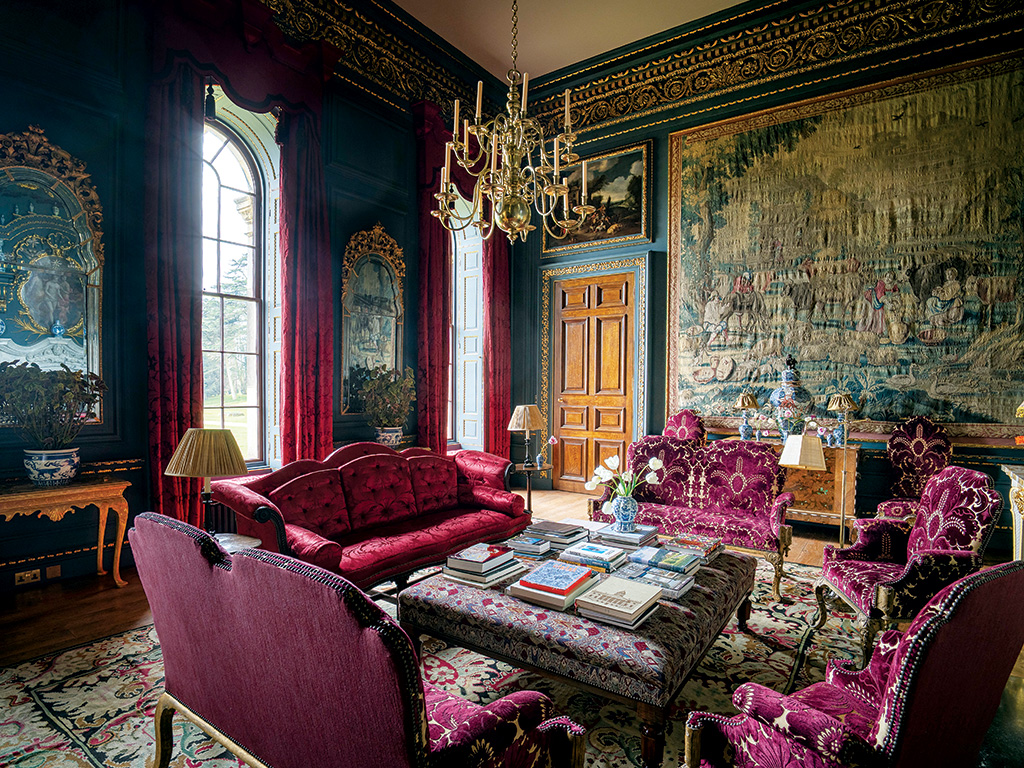 The Tapestry Drawing Room at Castle Howard. Credit: Tom Arber